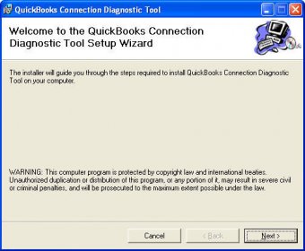 quickbooks connection diagnostic tool 8.0