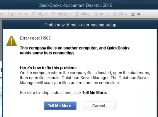 Fix QuickBooks Error Code H505 (909-966-4381) - Herrmarry