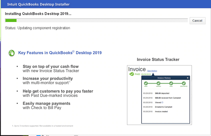 Download and install QuickBooks Desktop - Screenshot